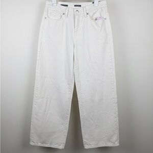 Wild Fable Low-Rise White Baggy Jeans 6 R-NWT